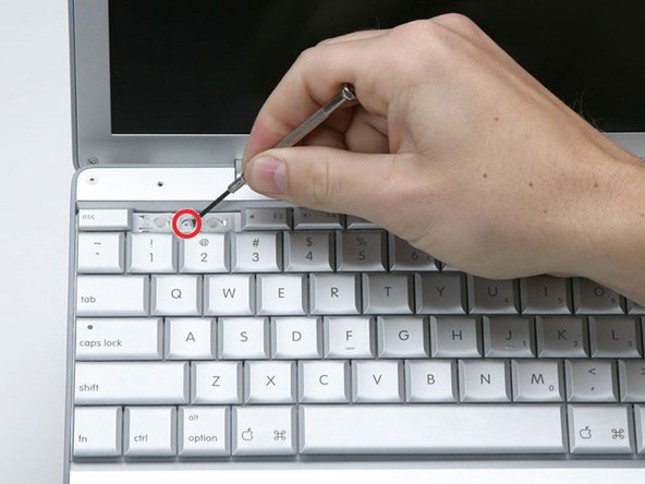 PowerBook G4 Aluminum 12" 1-1.5 GHz Keyboard Replacement: step 5, image 1 of 1