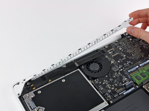 MacBook Unibody Model A1342 Left Clutch Hinge Replacement: step 6, image 1 of 1