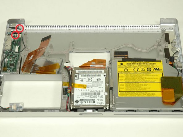 PowerBook G4 Aluminum 15" 1.5-1.67 GHz RJ-11 Board Replacement: step 41, image 1 of 1