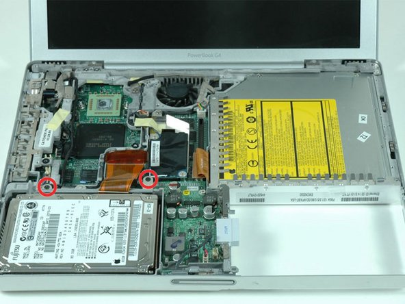 PowerBook G4 Aluminum 12" 1-1.5 GHz DC-In Board Replacement: step 29, image 1 of 1