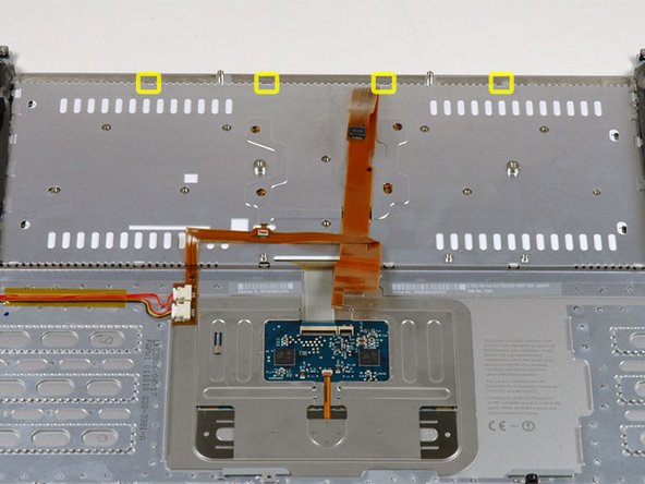 MacBook Pro 15" Core Duo Model A1150 Keyboard Replacement: step 20, image 1 of 1