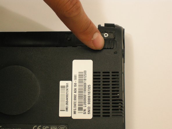 Acer Aspire One ZG5 Fan Replacement: step 3, image 1 of 1