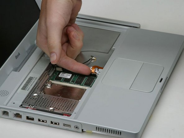 iBook G3 12" Inverter/AirPort Cables Replacement: step 29, image 1 of 1