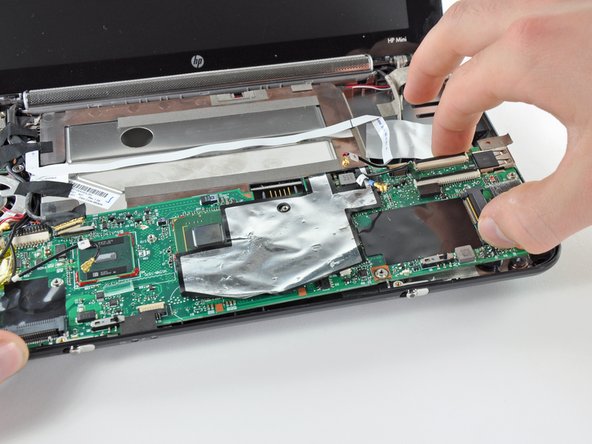 HP Mini 1000 Motherboard Replacement: step 39, image 1 of 2