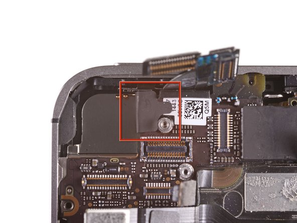 iPhone 4S Earpiece Speaker Replacement: step 22, image 1 of 2