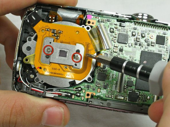 Nikon Coolpix S220 Lens Replacement: step 12, image 1 of 1