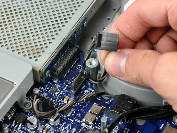 iMac G5 17" Model A1058 Upper Right Fan Replacement: step 6, image 1 of 1