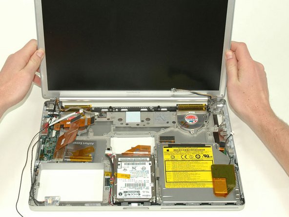 PowerBook G4 Aluminum 15" 1.5-1.67 GHz Right Clutch Hinge Replacement: step 37, image 1 of 1