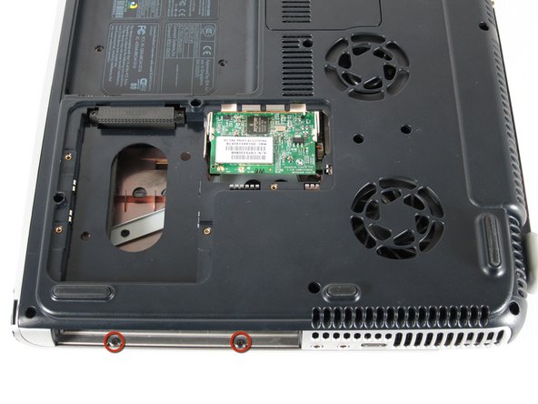 HP Pavilion zd8000 Base Fans Replacement: step 25, image 1 of 2