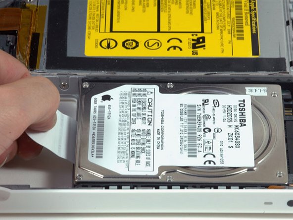 MacBook Core Duo Hard Drive Connector Replacement: step 13, image 1 of 1