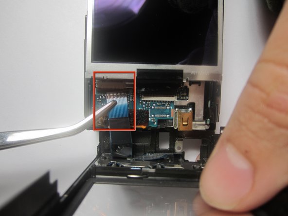 Nikon CoolPix S600 LCD Replacement: step 6, image 1 of 1