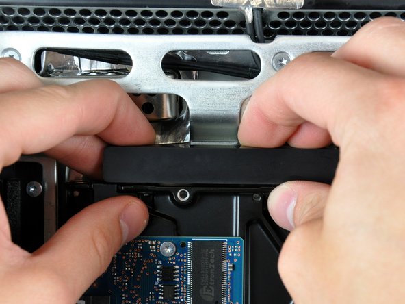 iMac Intel 20" EMC 2266 Hard Drive Data Cable Replacement: step 30, image 1 of 3