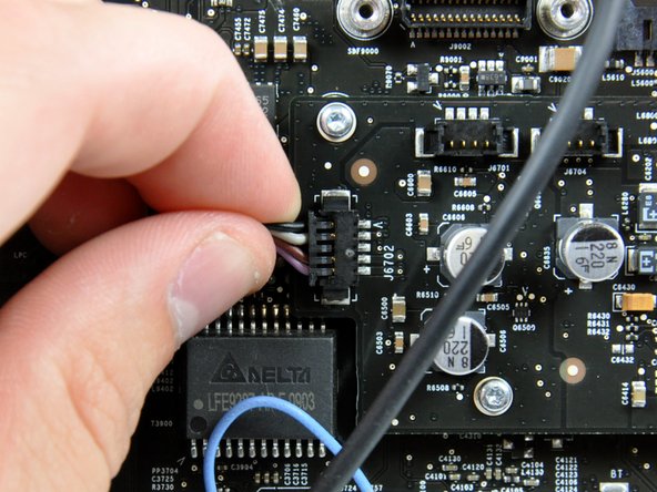 iMac Intel 20" EMC 2266 Logic Board Replacement: step 22, image 1 of 1