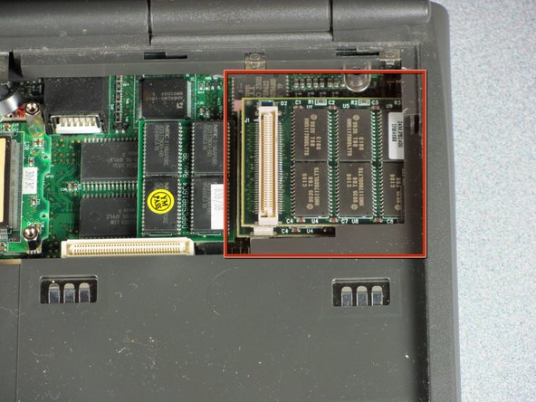 Macintosh PowerBook 1400 Series RAM Replacement: step 20, image 1 of 1