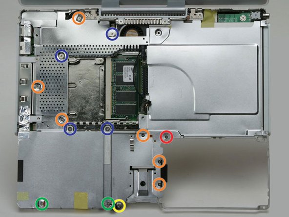 iBook G3 12" Clutch Hinges Replacement: step 35, image 1 of 1