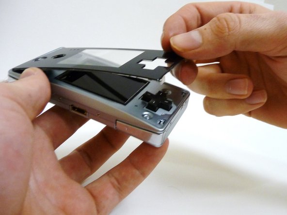 Game Boy Micro Faceplate Replacement: step 2, image 3 of 3