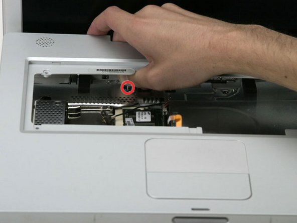 iBook G3 14" Upper Case Replacement: step 27, image 1 of 1