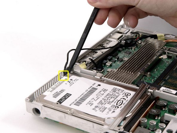 iBook G4 12" 800 MHz-1.2 GHz Inverter/AirPort Cables Replacement: step 40, image 1 of 1