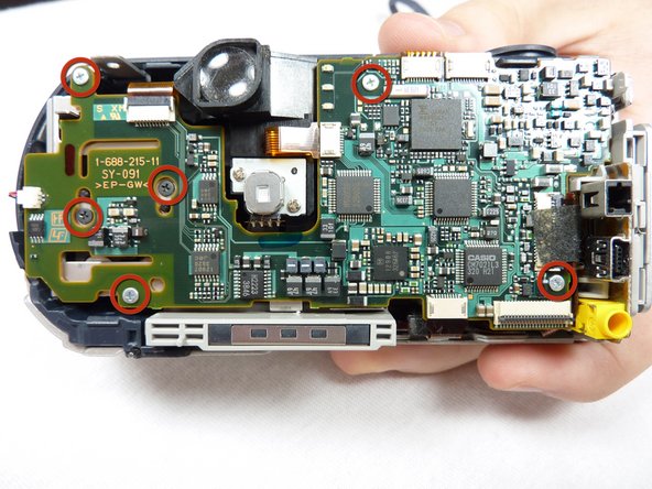 Sony Cyber-shot DSC-P52 Flash Unit Replacement: step 8, image 1 of 1