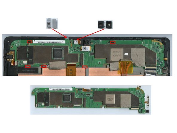 Asus TransformerPad, Removal of mainboard: step 4, image 2 of 2