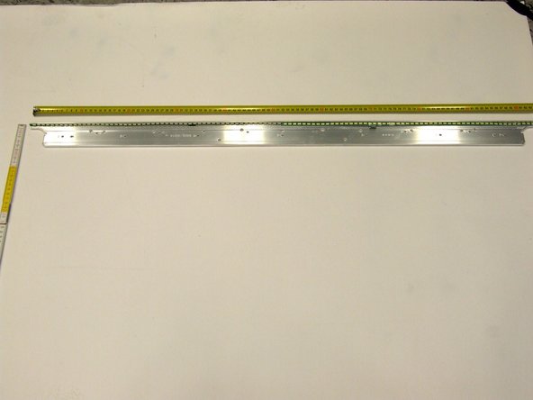 LG 47LM760S TV set, Removal of Backlights (LED): step 7, image 3 of 3