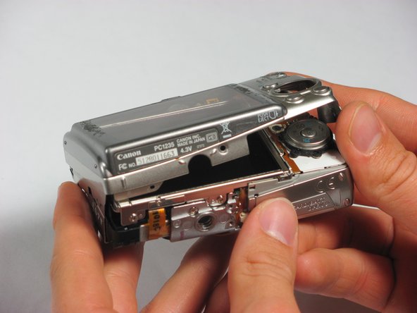 Canon PowerShot SD850 IS LCD Screen Replacement: step 6, image 1 of 1