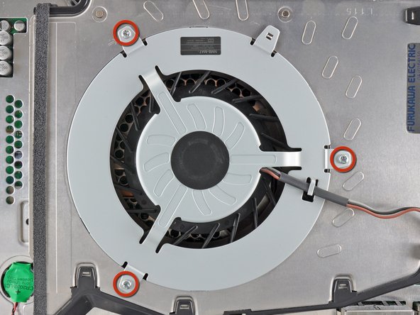 PlayStation 3 Fan Replacement: step 18, image 1 of 1