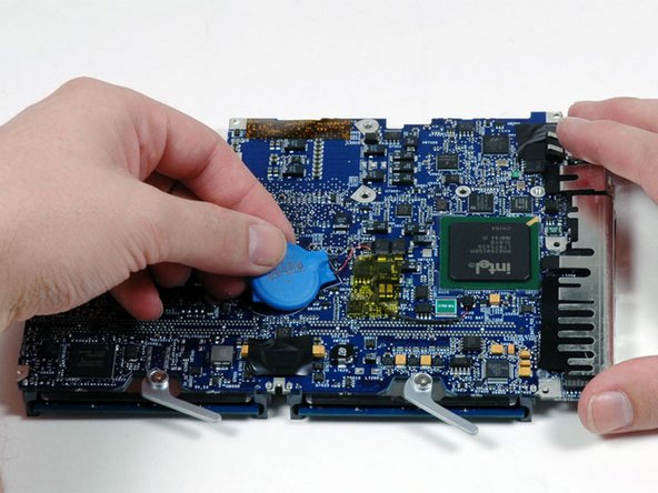 MacBook Core 2 Duo PRAM Battery Replacement: step 36, image 1 of 1