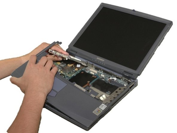 Sony VAIO PCG-933A Thermal Paste Replacement: step 14, image 1 of 2