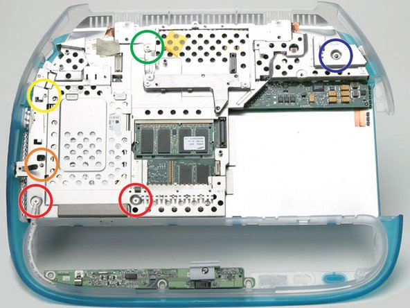iBook G3 Clamshell Lower Case Replacement: step 32, image 1 of 1