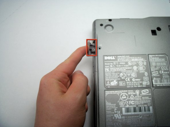 Dell Inspiron 8600 CD-Rom Drive Replacement: step 3, image 2 of 3
