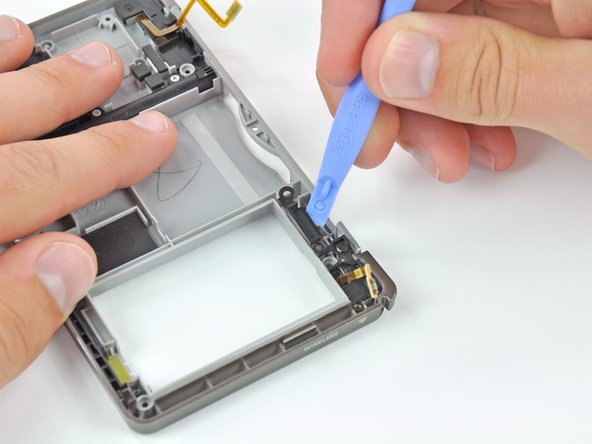 Nintendo 3DS Right Shoulder Button Replacement: step 8, image 2 of 3
