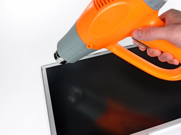 PowerBook G4 Aluminum 17" 1-1.67 GHz Front Display Bezel Replacement: step 45, image 1 of 1