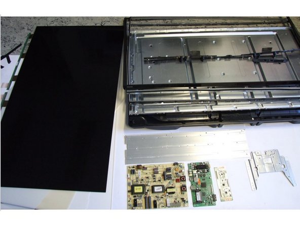 Toshiba 48L1443DG TV set, TV Dismantling Fractions: step 9, image 1 of 1