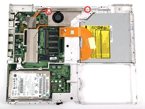 iBook G4 14" 933 MHz-1.33 GHz Hinge Grill Replacement: step 45, image 1 of 1