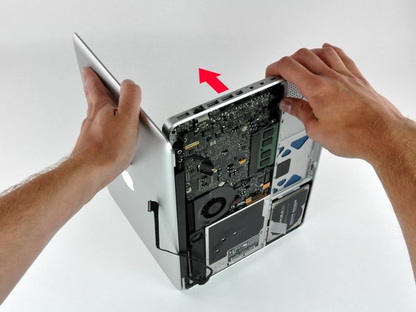 MacBook Unibody Model A1278 Front Display Glass Replacement: step 14, image 1 of 3