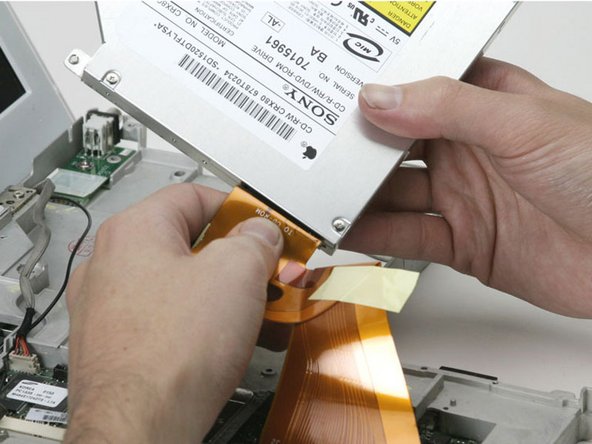 iBook G3 14" Optical Drive Replacement: step 41, image 1 of 1