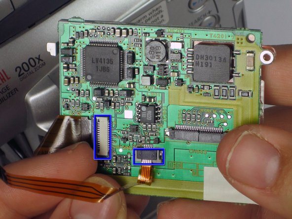 Canon Optura 100MC LCD Screen and Glass Screen Replacement: step 13, image 1 of 1