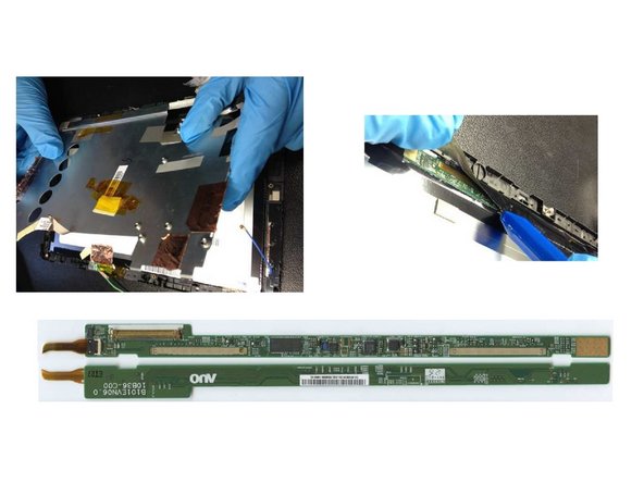 Acer IconiaTab, Remove display driver board: step 6, image 2 of 2