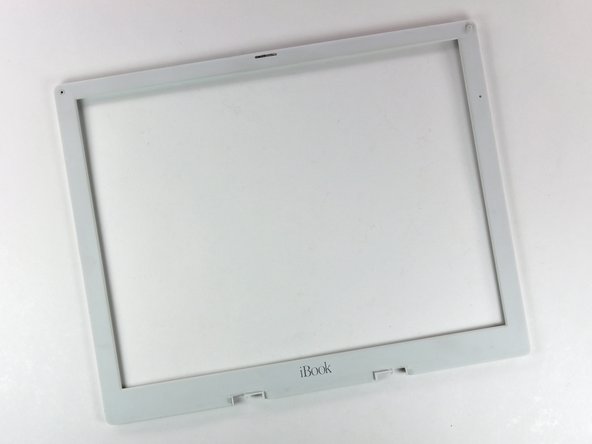 iBook G3 14" Front Display Bezel Replacement: step 66, image 1 of 1
