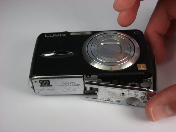 Panasonic Lumix DMC-FX01 Front Casing Replacement: step 6, image 1 of 2
