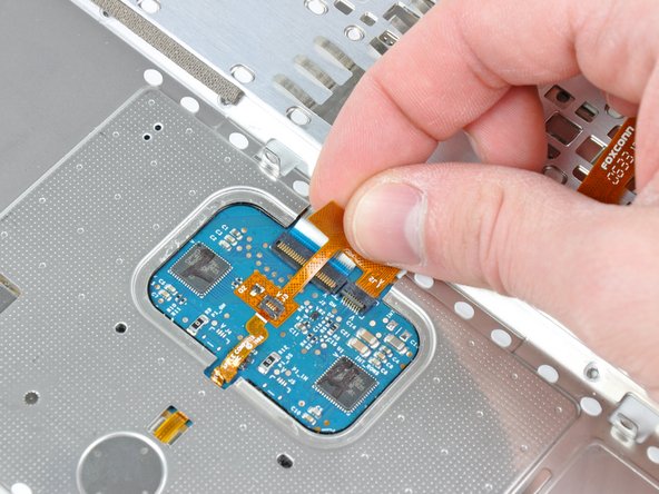 MacBook Core 2 Duo Upper Case Cable Replacement: step 16, image 1 of 1