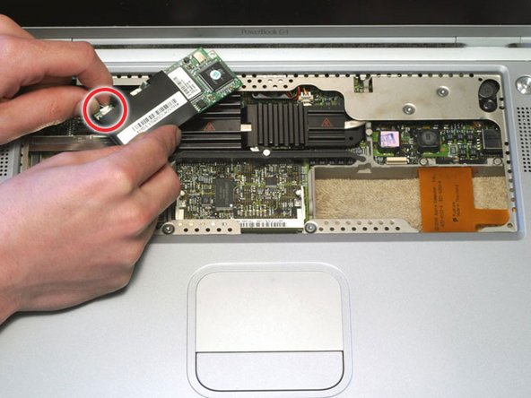PowerBook G4 Titanium Mercury Logic Board Replacement: step 19, image 1 of 1