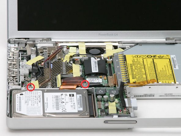 PowerBook G4 Aluminum 12" 867 MHz DC-In Board Replacement: step 23, image 1 of 1