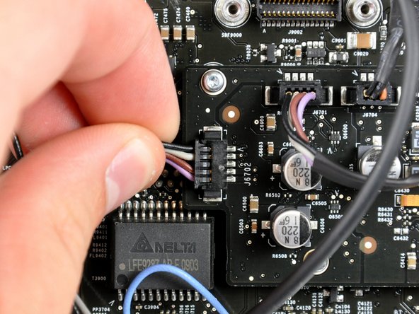 iMac Intel 20" EMC 2266 Ambient Temperature Sensor Cable Replacement: step 11, image 1 of 1