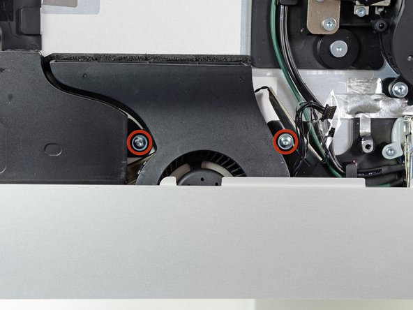 iMac Intel 21.5" EMC 2428 Left Speaker Replacement: step 44, image 1 of 1