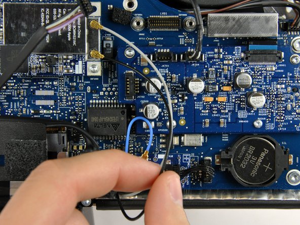 iMac Intel 20" EMC 2133 and 2210 Audio Board Replacement: step 15, image 1 of 2