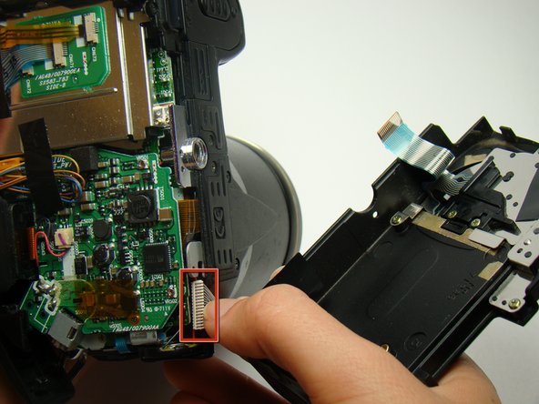 Nikon Coolpix E5700 Back Panel Replacement: step 8, image 2 of 2