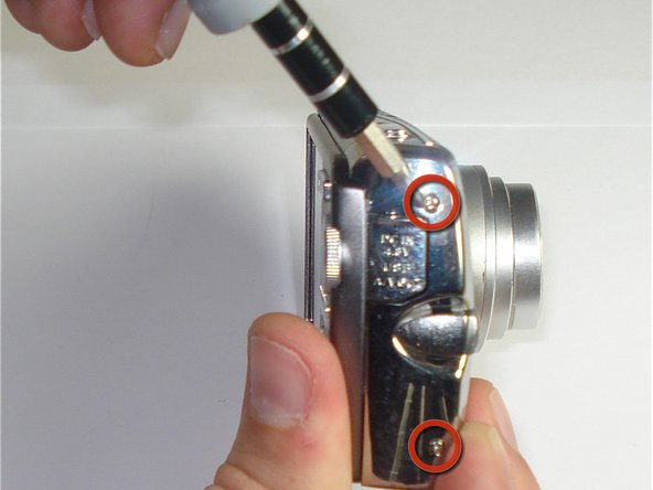 Disassembling Olympus Stylus 1010 Case, Disassembling Olympus Stylus 1010 Case: step 1, image 2 of 2