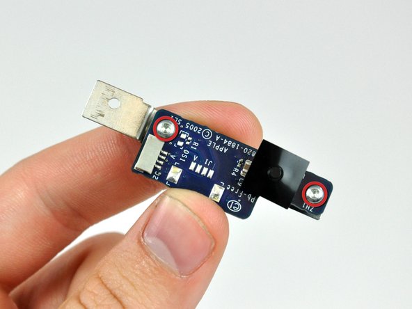 iMac G5 17" Model A1144 IR Board Replacement: step 13, image 1 of 1